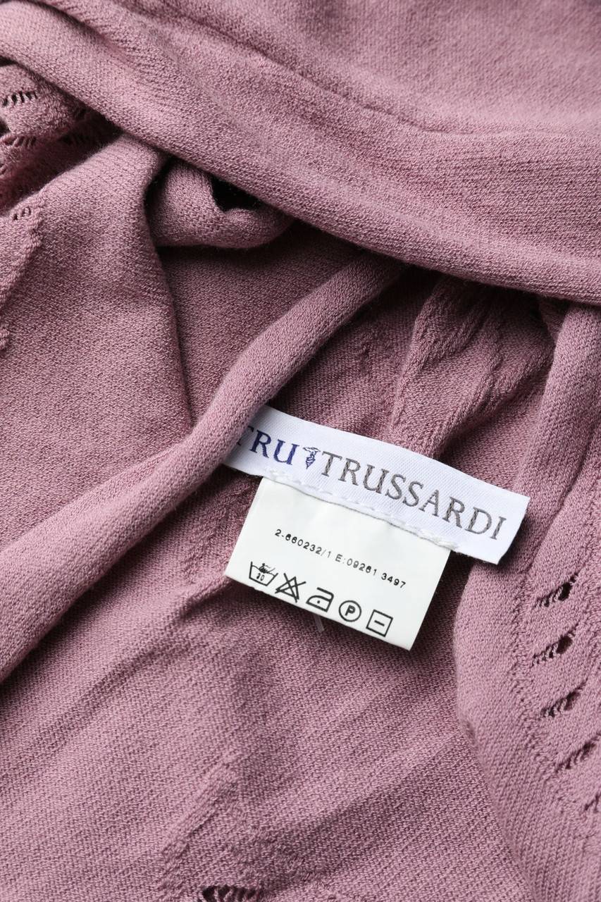 Carou TRU TRUSSARDI Bolero mit Lochstrick-Details Kauf eins, bekomm eins gratis