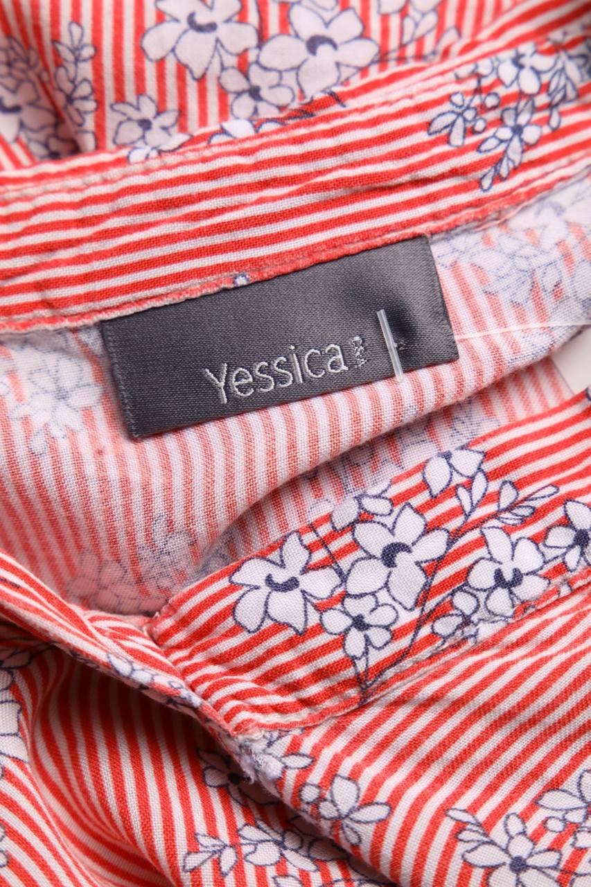 Carou Yessica by C&A Streifen-Bluse mit Blumen-Print Letzter Tag