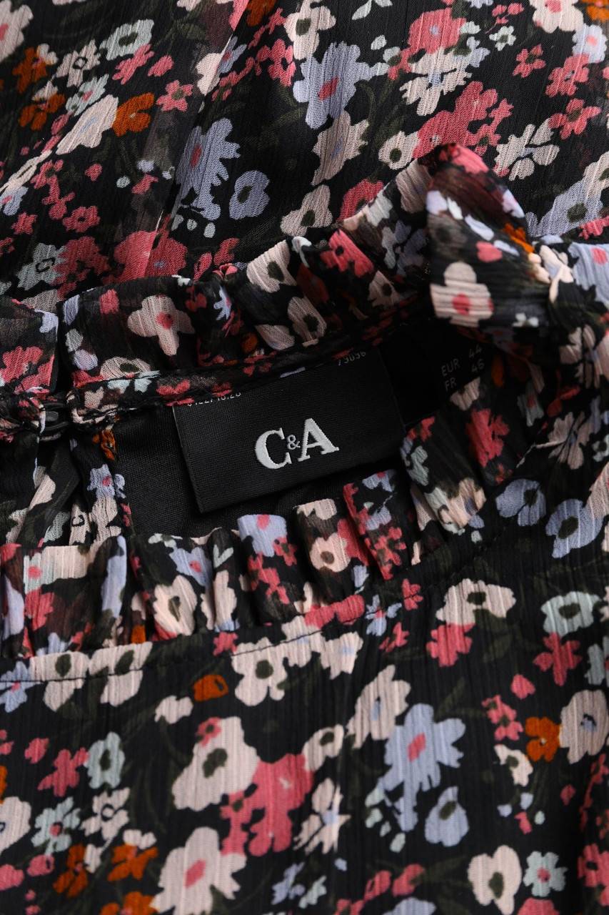 Carou C&A Kleid mit Blumen-Print Zeitbegrenzte Promotion