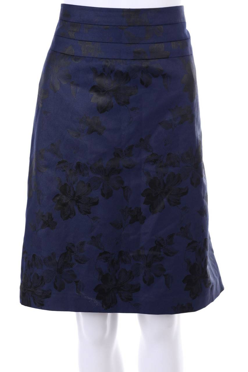 Carou H&M Rock aus Jacquard mit floralem Muster