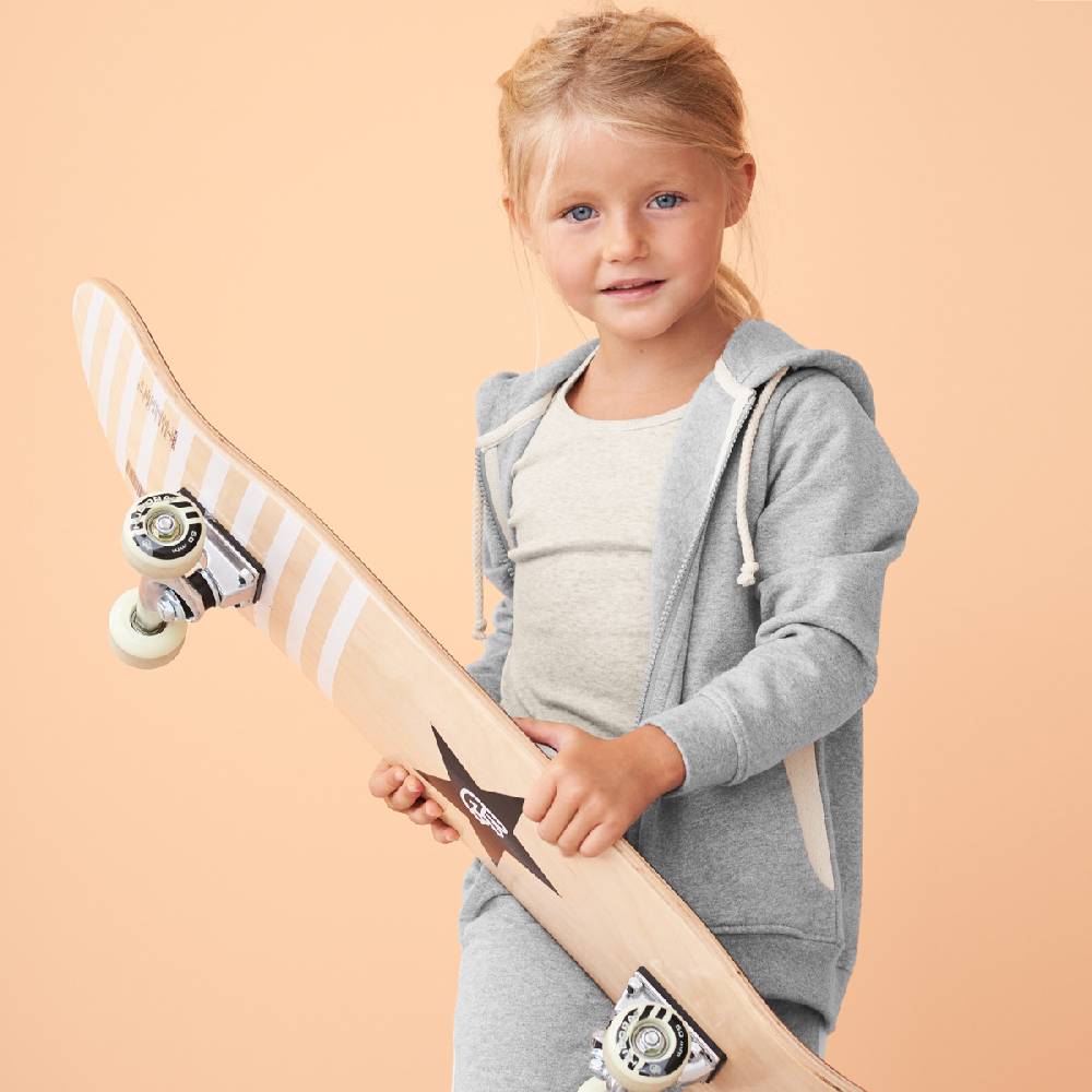 LIVING CRAFTS GINGER - Kapuzenjacke - Grey Melange Outlet