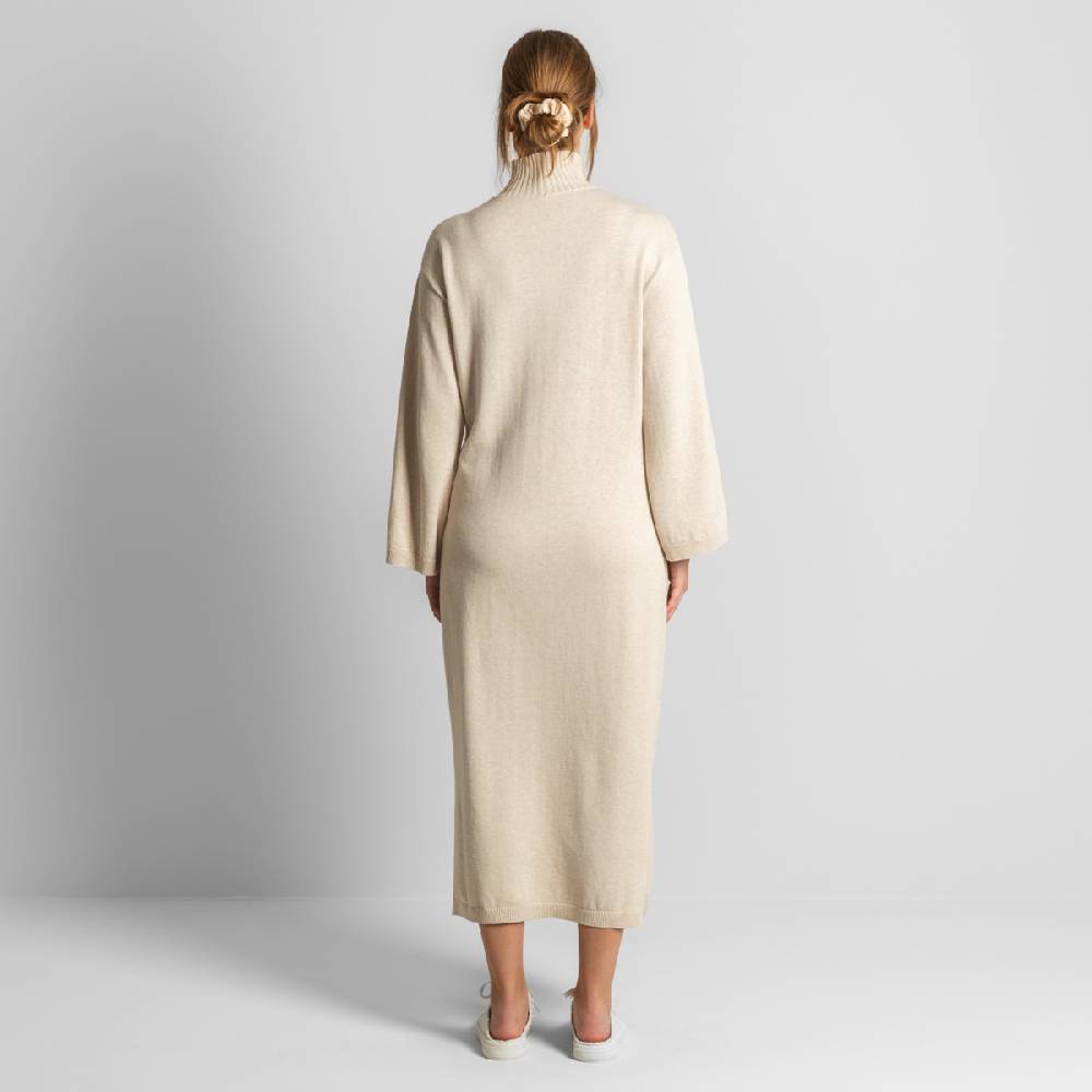 LIVING CRAFTS EELA - Strickkleid - Sand Neuheiten