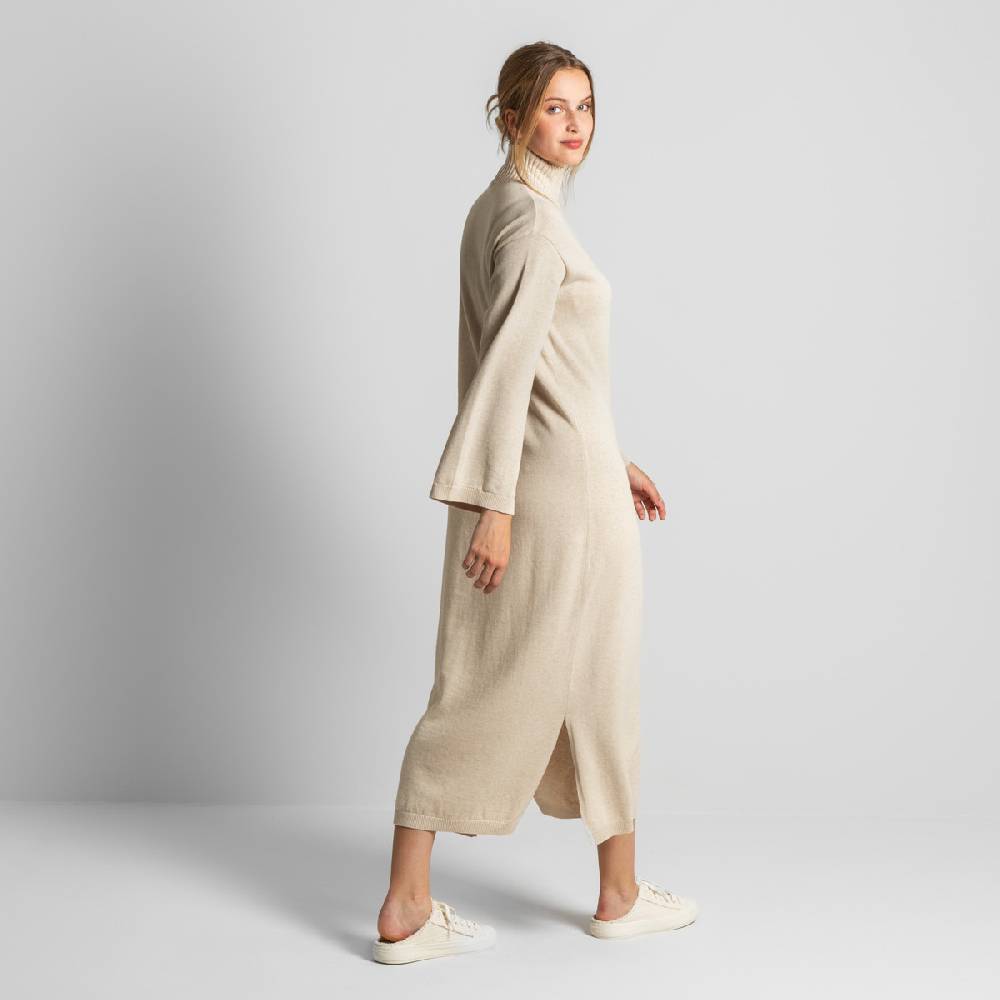 LIVING CRAFTS EELA - Strickkleid - Sand Neuheiten