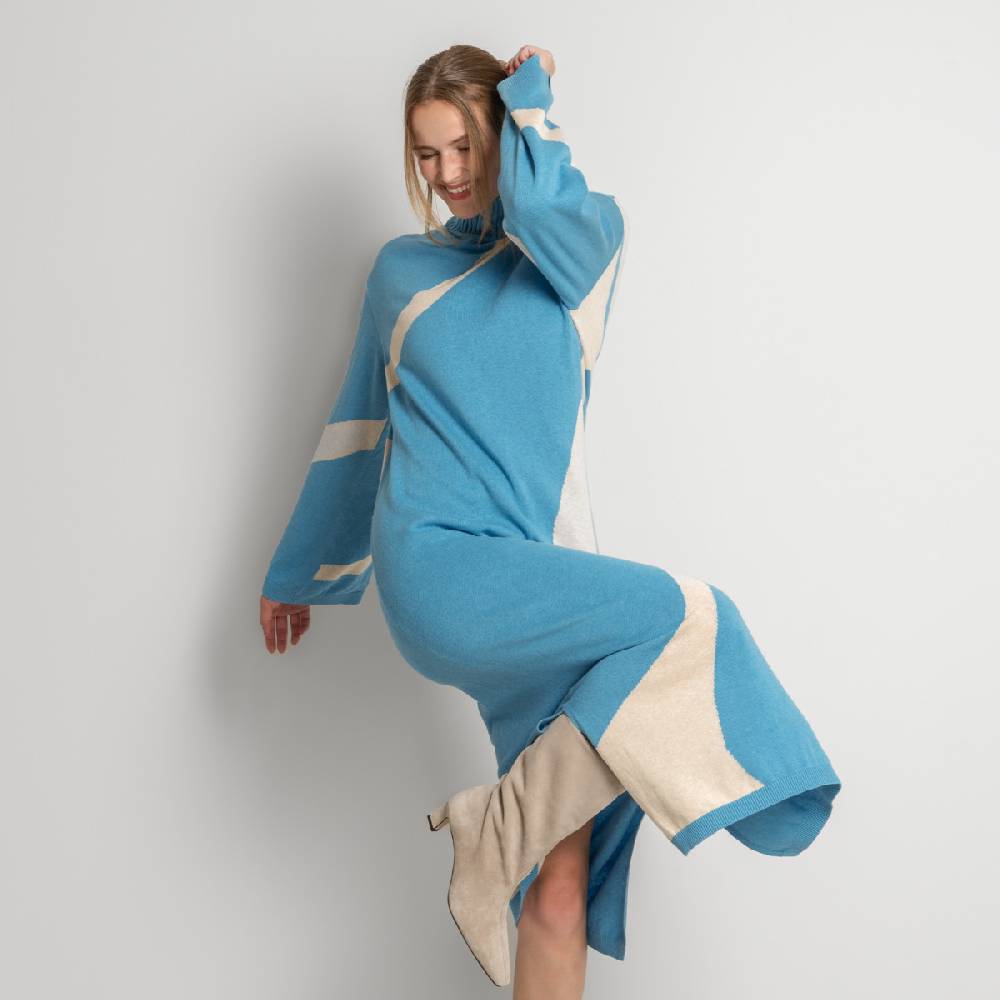 LIVING CRAFTS EELA - Strickkleid - ARTA Bestseller