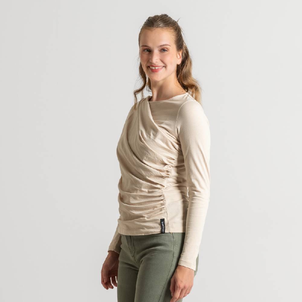 LIVING CRAFTS ELIN - Langarm Shirt - Sand Wochenangebot