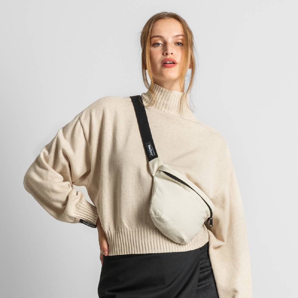LIVING CRAFTS ESKE - Hipbag - Sand Kostenlose Rückgabe