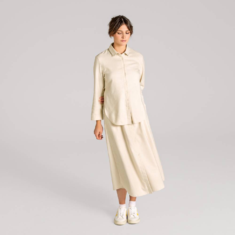 LIVING CRAFTS CHARU - Kleid - Stone Grey JETZT KAUFEN
