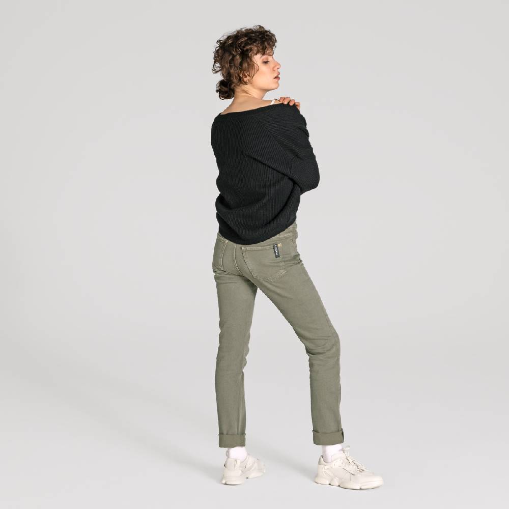 LIVING CRAFTS AVALYN - Color Denim - Khaki Super Rabatt