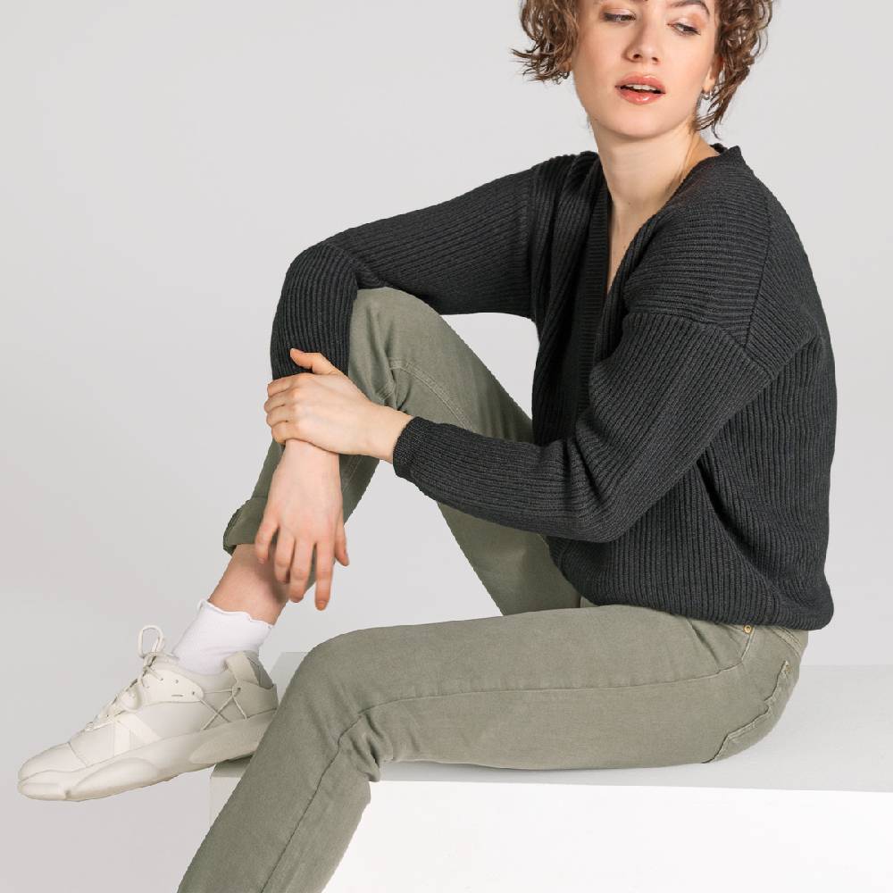 LIVING CRAFTS AVALYN - Color Denim - Khaki Super Rabatt
