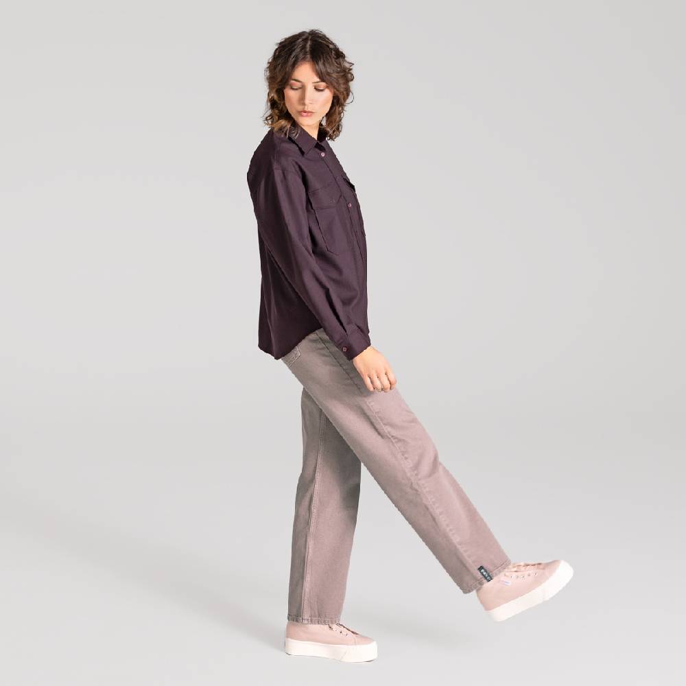 LIVING CRAFTS ANOUK - Color Denim - Mauve Riesige Rabatte