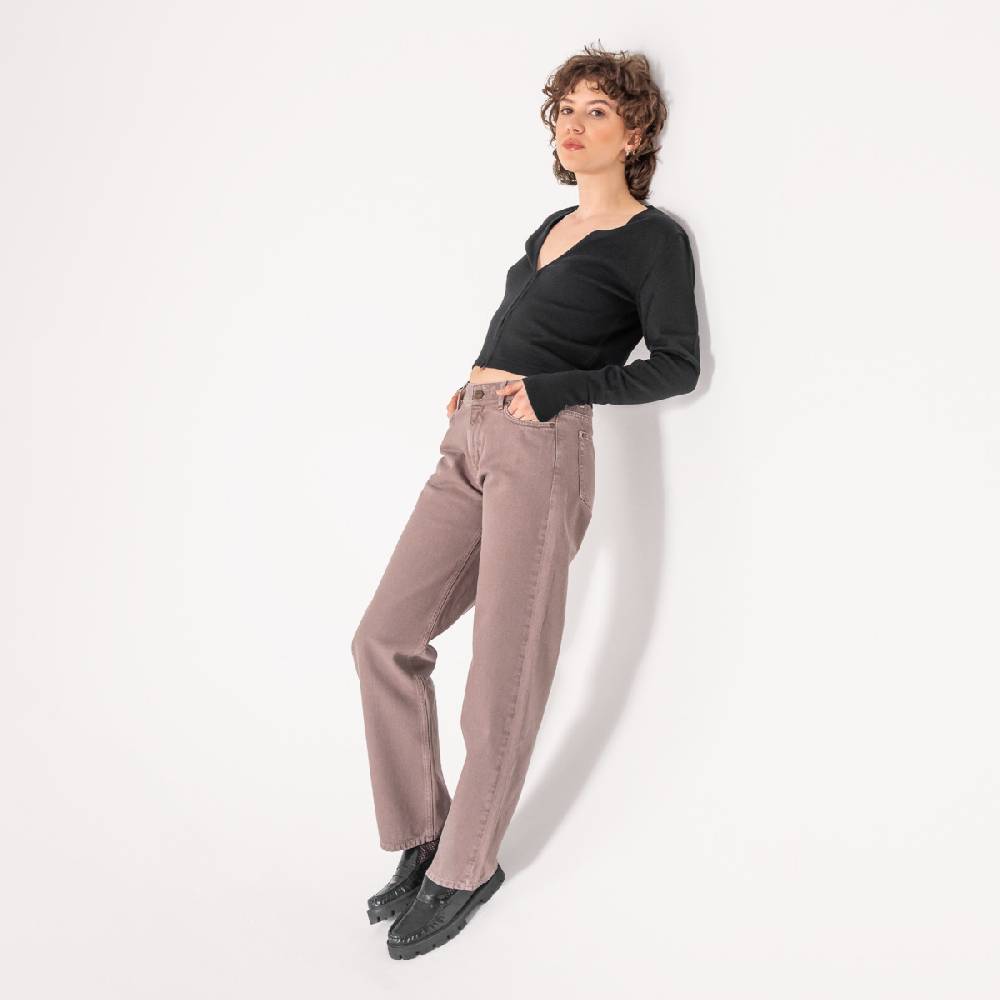 LIVING CRAFTS ANOUK - Color Denim - Mauve Riesige Rabatte