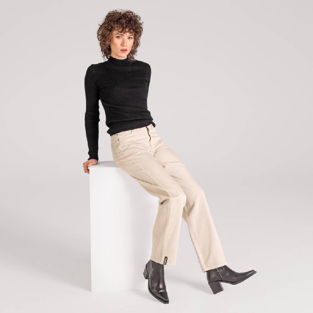 LIVING CRAFTS ANOUK - Color Denim - Offwhite 50% Rabatt mit kostenlosem Versand