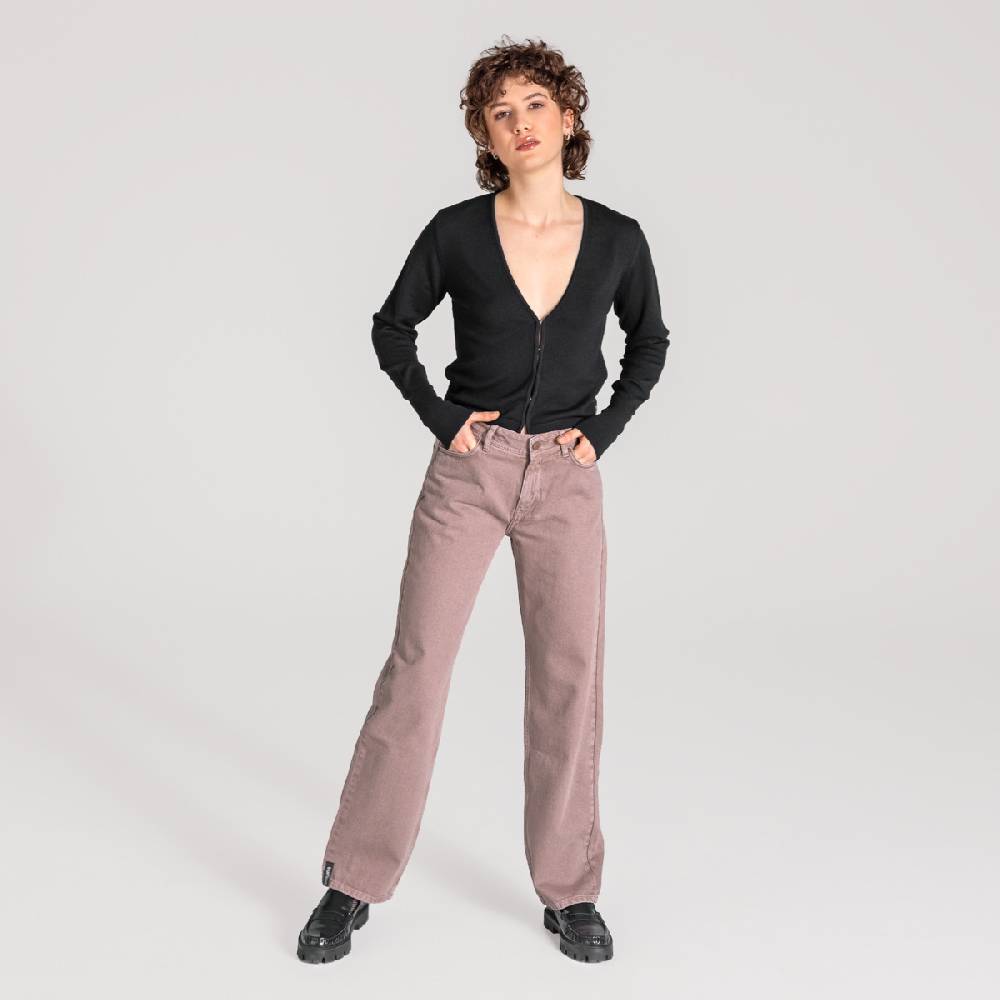 LIVING CRAFTS ALIZEE - Strickjacke - Off Black Speichern exportieren