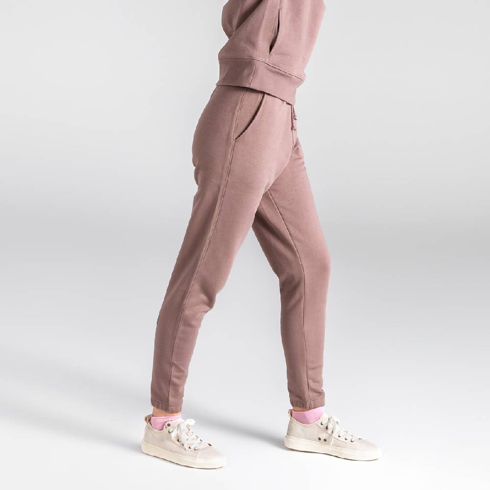 LIVING CRAFTS AHNOA - Sweat Pants - Mauve Auslauf
