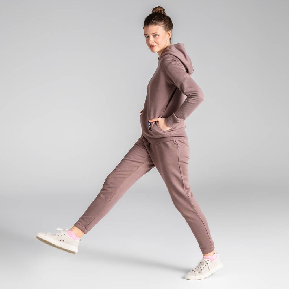LIVING CRAFTS AHNOA - Sweat Pants - Mauve Auslauf