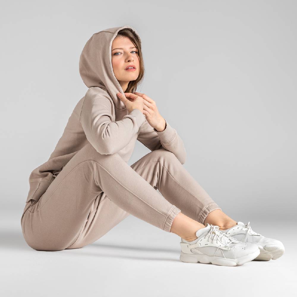 LIVING CRAFTS ANEA - Hoodie - Light Grey Green Verkauf