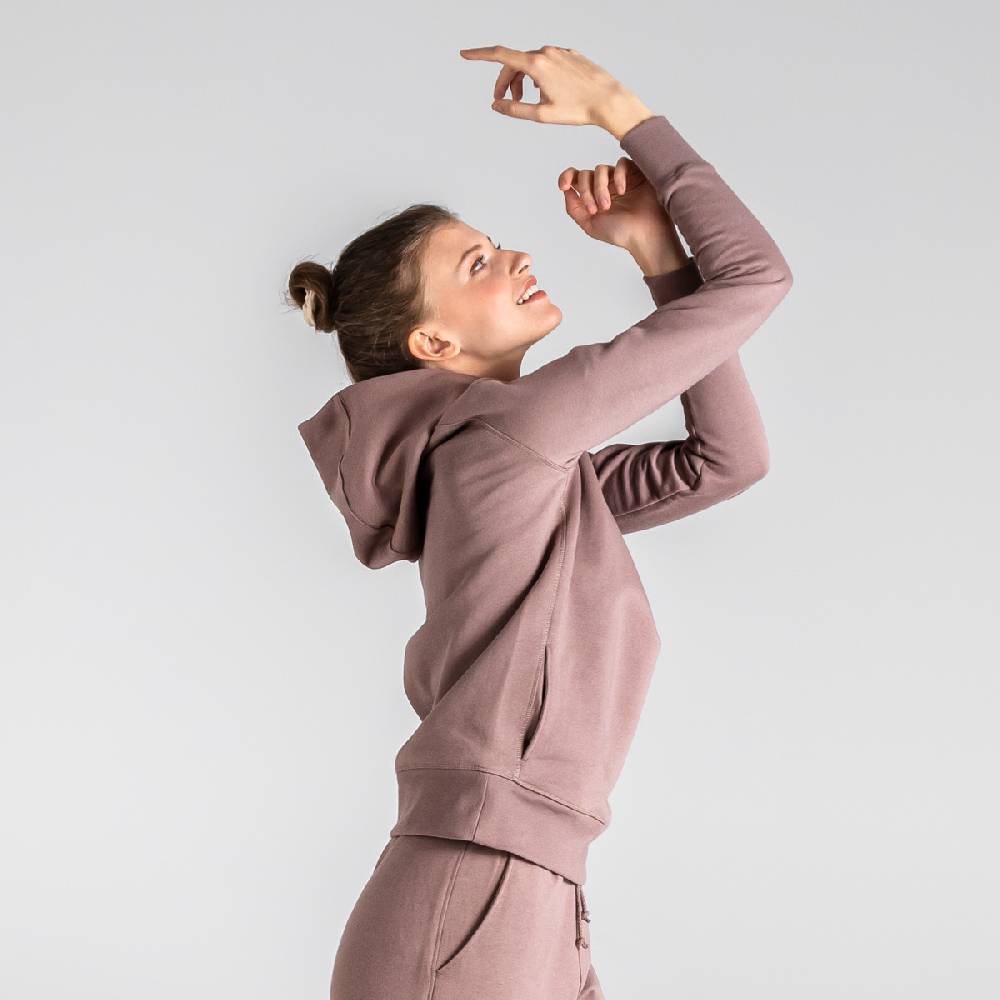 LIVING CRAFTS ANEA - Hoodie - Mauve Angebote