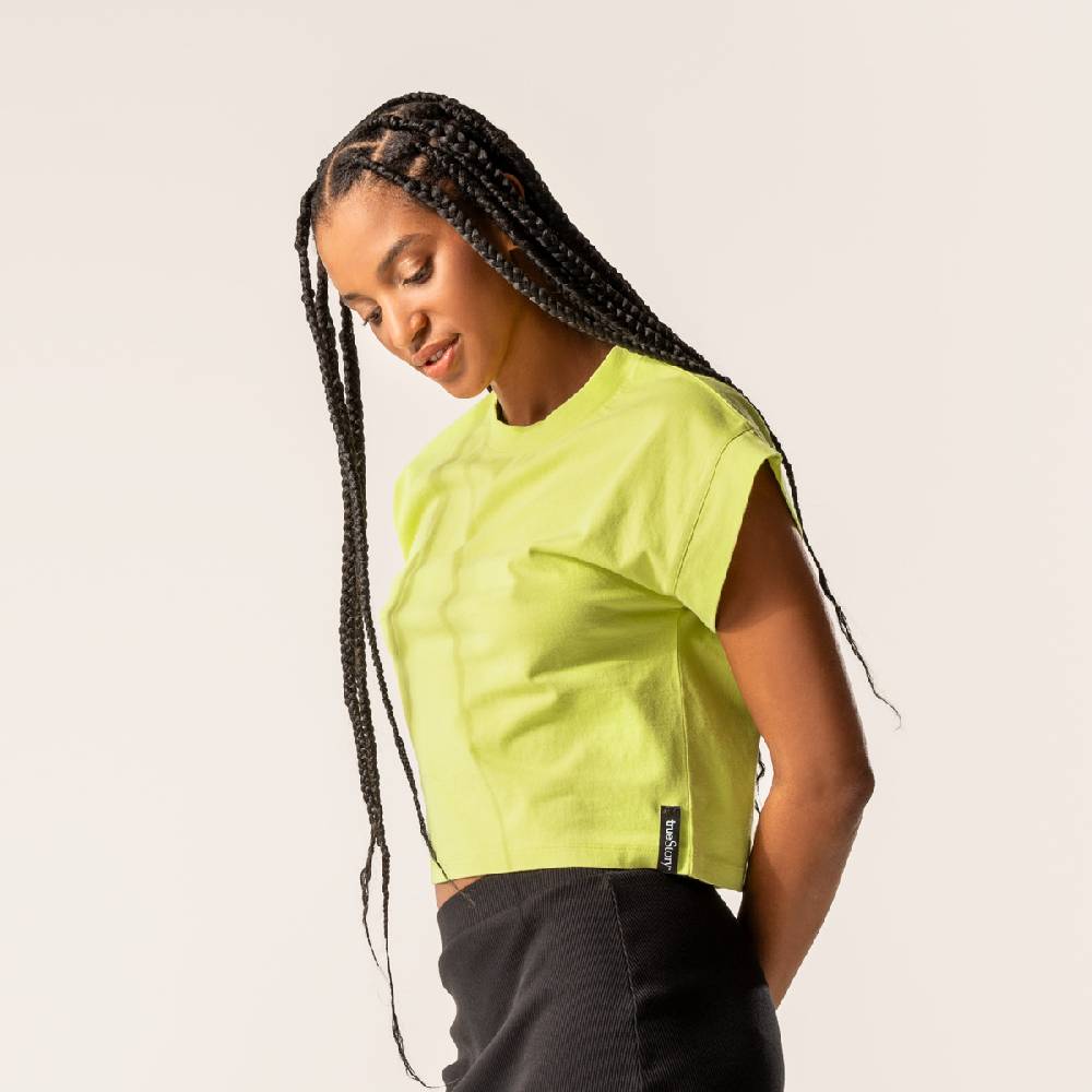LIVING CRAFTS DANBI - Boxy T-Shirt - Pear Begrenztes Angebot