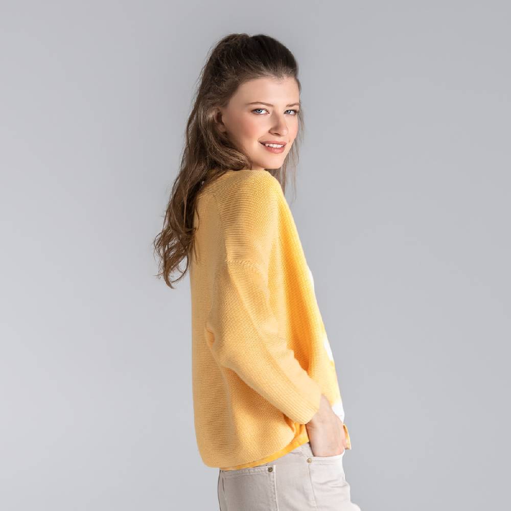 LIVING CRAFTS BINE - Strickjacke - Sunbleached Online Outlet