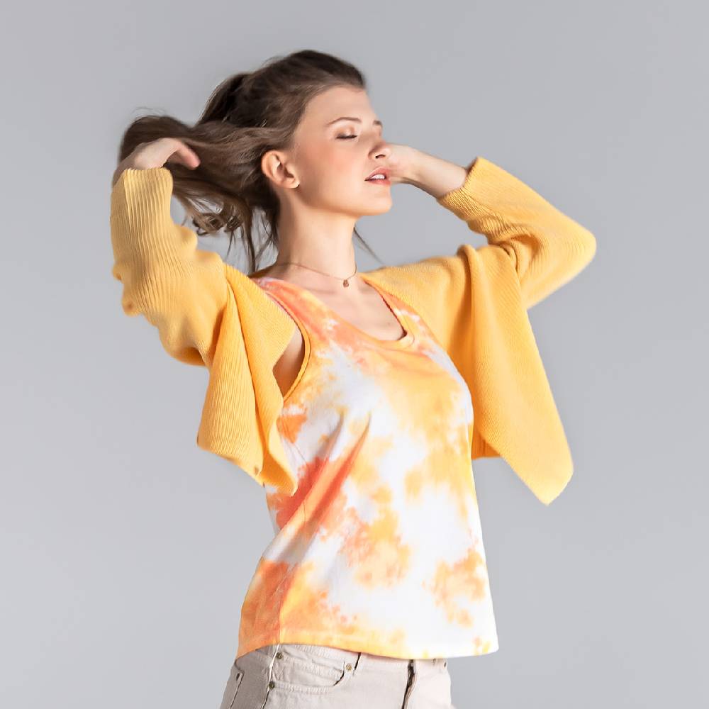 LIVING CRAFTS BINE - Strickjacke - Sunbleached Online Outlet