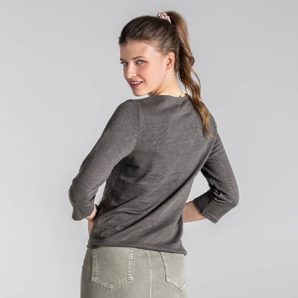 LIVING CRAFTS BIRKA - Shirt - Erde Blitzangebot