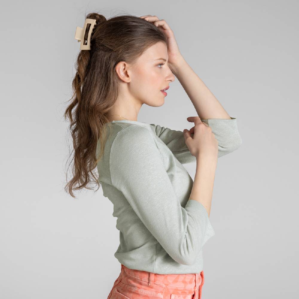 LIVING CRAFTS BIRKA - Shirt - Salbei Große Rabatte
