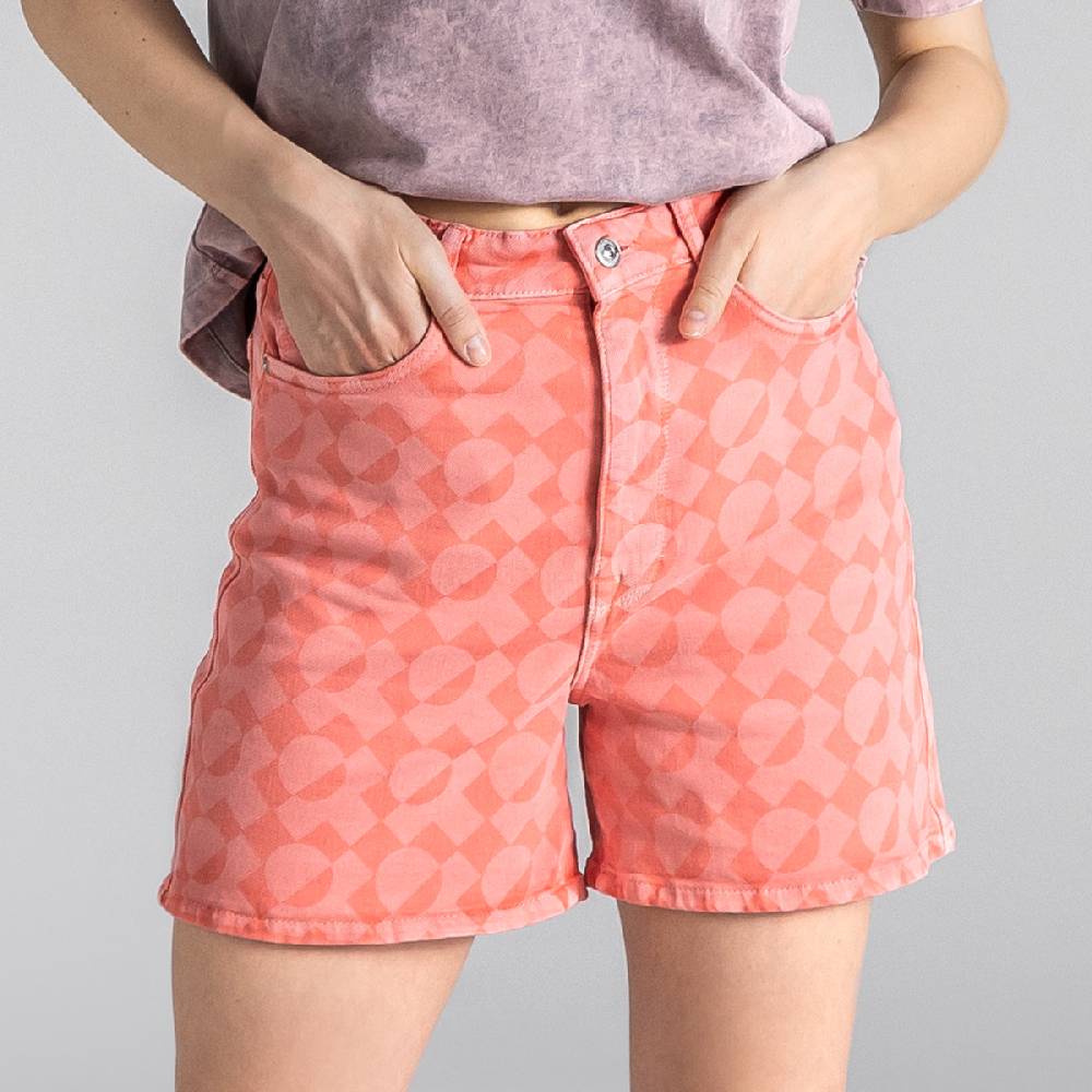 LIVING CRAFTS BONTJE - Jeans Shorts - Coral Saisonale Angebote