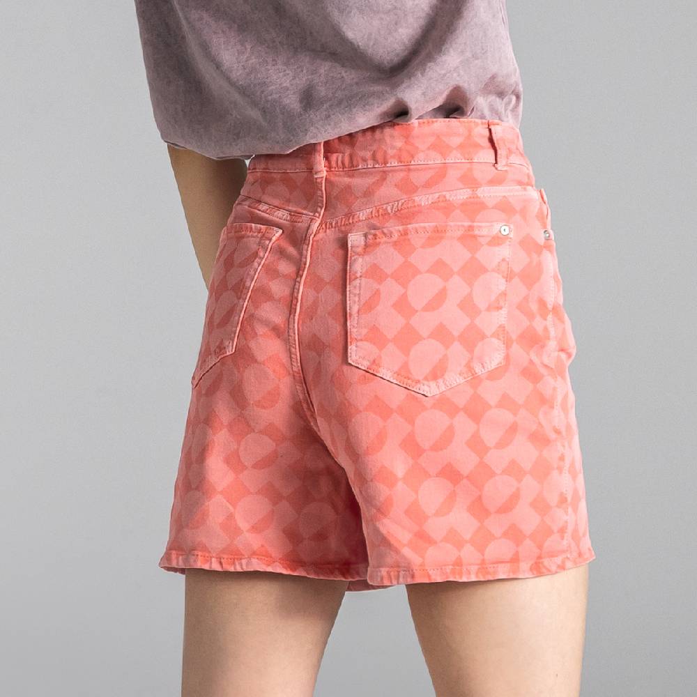 LIVING CRAFTS BONTJE - Jeans Shorts - Coral Saisonale Angebote