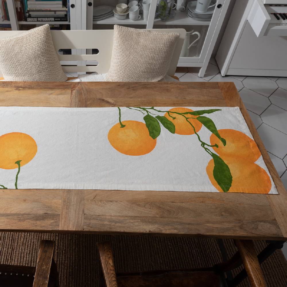LIVING CRAFTS OREGANO - Tischläufer - Orange Nur für heute