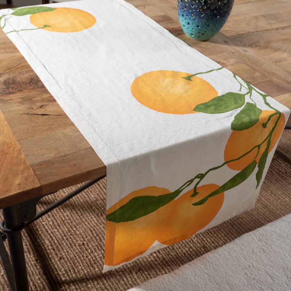 LIVING CRAFTS OREGANO - Tischläufer - Orange Nur für heute
