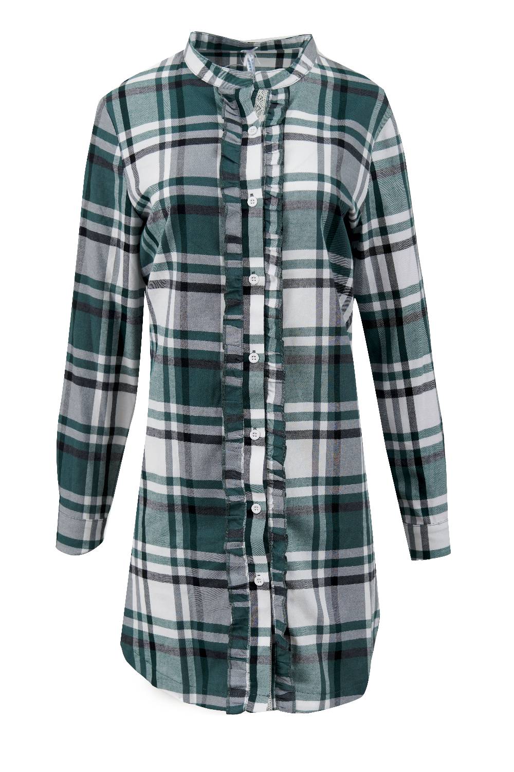 Louis & Louisa Nachthemd Damen Knopfleiste "Kuschelige Zeiten", Flanell Bestseller