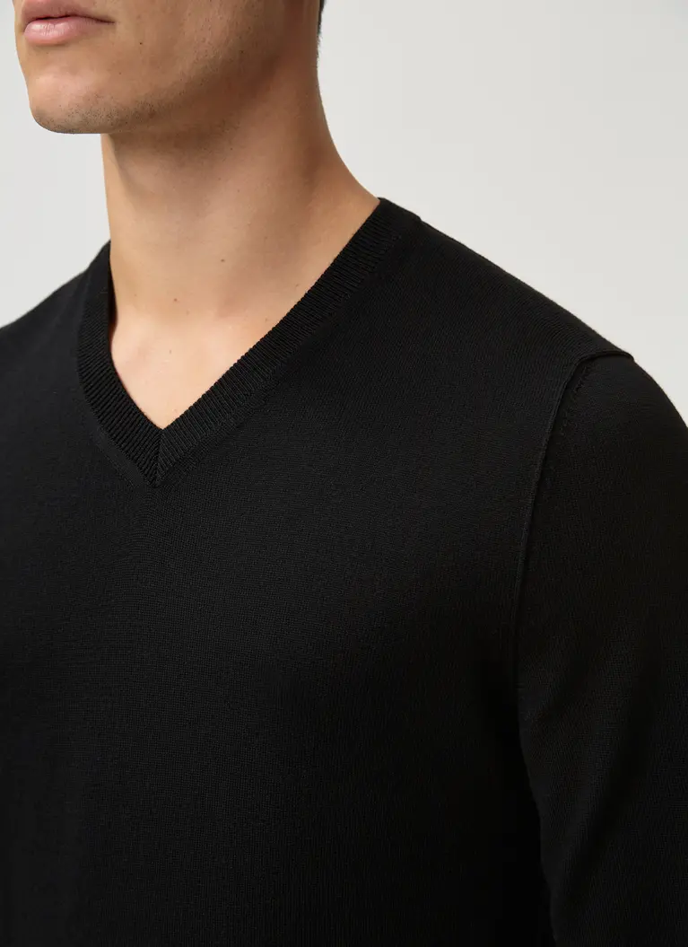 ﻿Maerz Muenchen V-Pullover100% MerinowolleArt. Nr. 420400-595 Rabatte dieses Monats