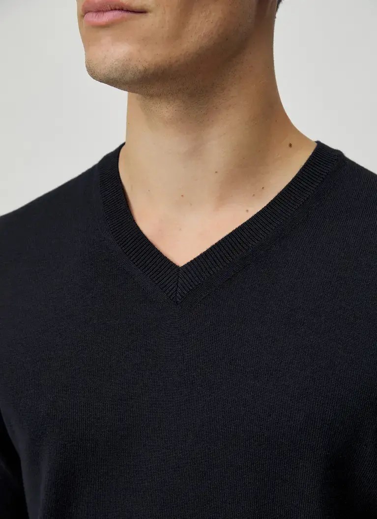 Maerz Muenchen V-Pullover100% MerinowolleArt. Nr. 420400-399 im Angebot