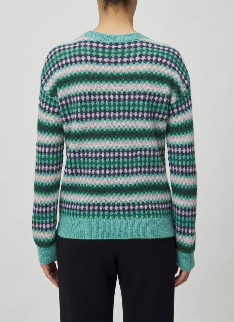 Maerz Muenchen RundhalspulloverAlpaka-Mohair-MixArt. Nr. 331101-828 Schlussverkauf