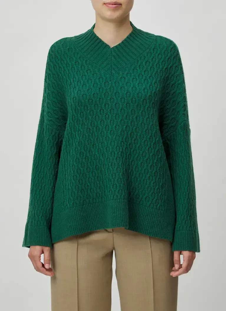 Maerz Muenchen V-Ausschnitt Pullover100% SchurwolleArt. Nr. 347700-285 Fabrik Onlineshop