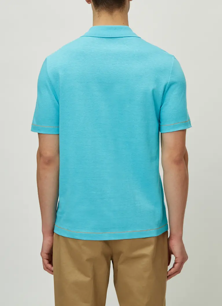 Maerz Muenchen PoloshirtBaumwoll-Leinen-MixArt. Nr. 661400-816 JETZT KAUFEN