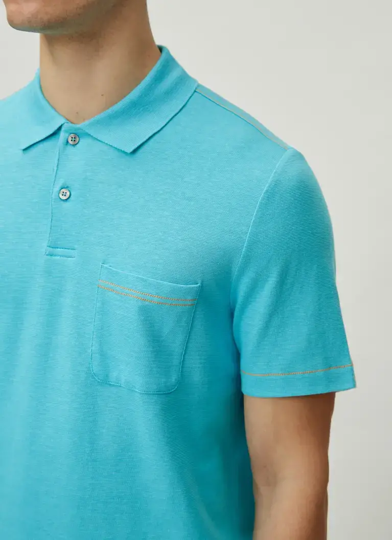 Maerz Muenchen PoloshirtBaumwoll-Leinen-MixArt. Nr. 661400-816 JETZT KAUFEN