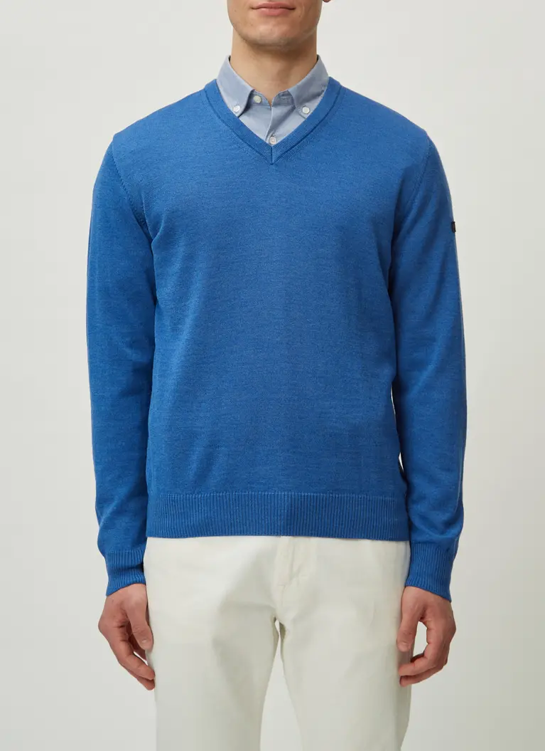 Maerz Muenchen V-Pullover100% MerinowolleArt. Nr. 490400-355 Angebote