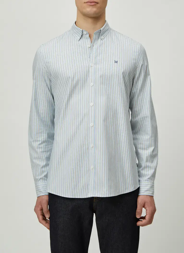 Maerz Muenchen Button Down HemdBaumwollmischungArt. Nr. 744901-334 Günstiger Verkauf