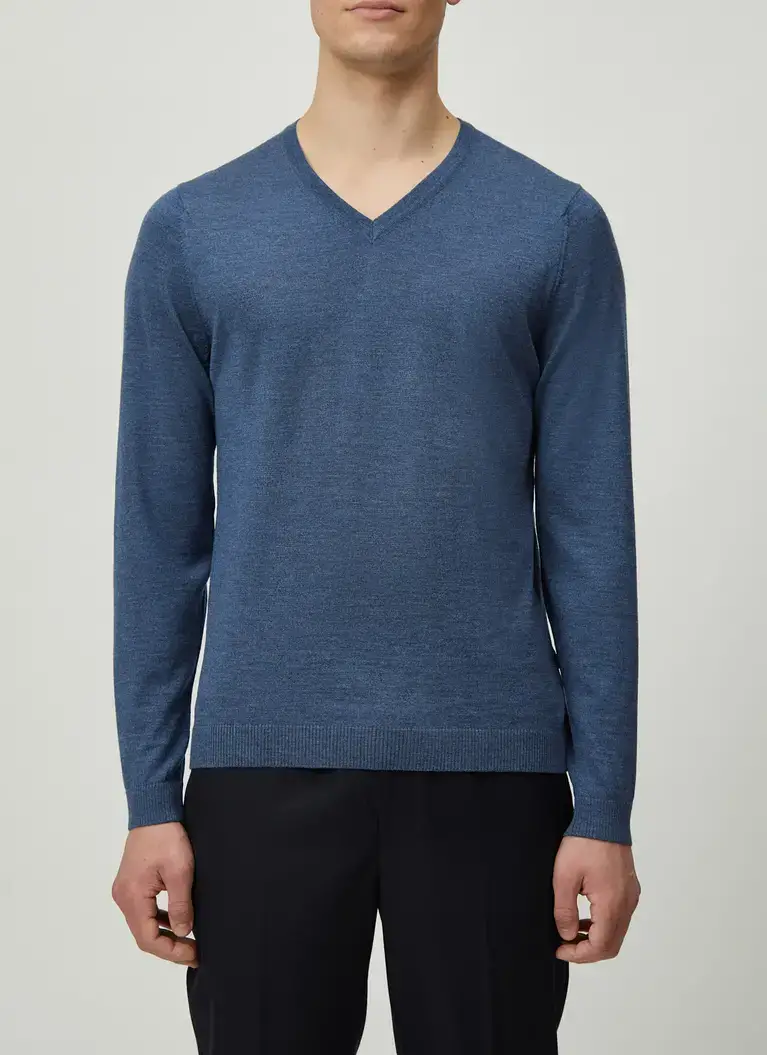 Maerz Muenchen V-Pullover100% MerinowolleArt. Nr. 403800-382 Online