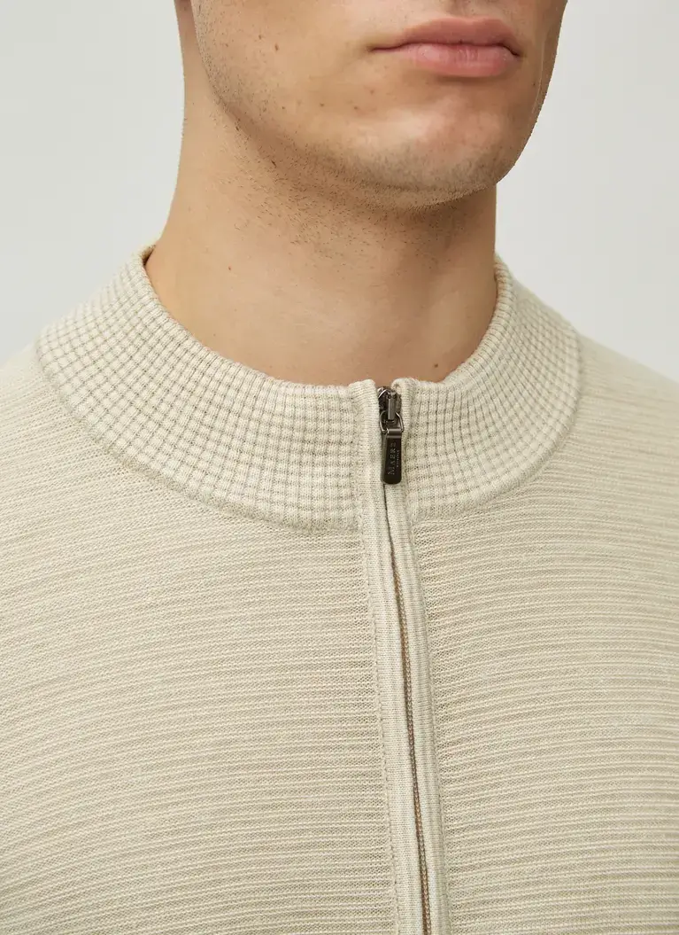 Maerz Muenchen StrickjackeBaumwoll-Leinen-MixArt. Nr. 573001-109 im Angebot
