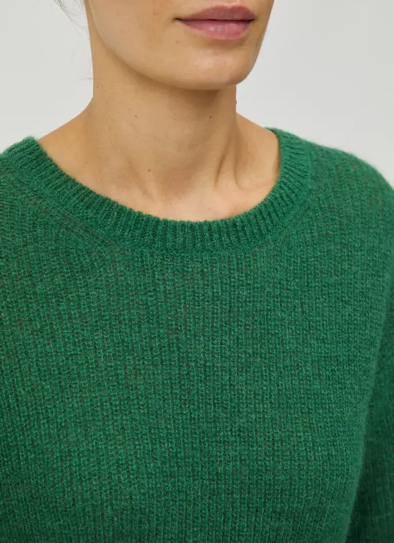 Maerz Muenchen RundhalspulloverAlpaka-Mohair-MixArt. Nr. 363200-285 Sonderangebot