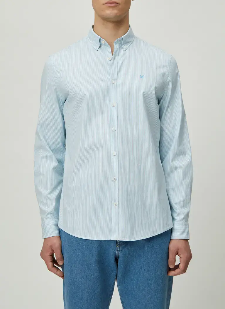 Maerz Muenchen Button Down HemdBaumwollmischungArt. Nr. 744801-334 Heißer Verkauf