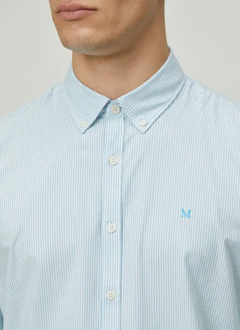 Maerz Muenchen Button Down HemdBaumwollmischungArt. Nr. 744801-334 Heißer Verkauf