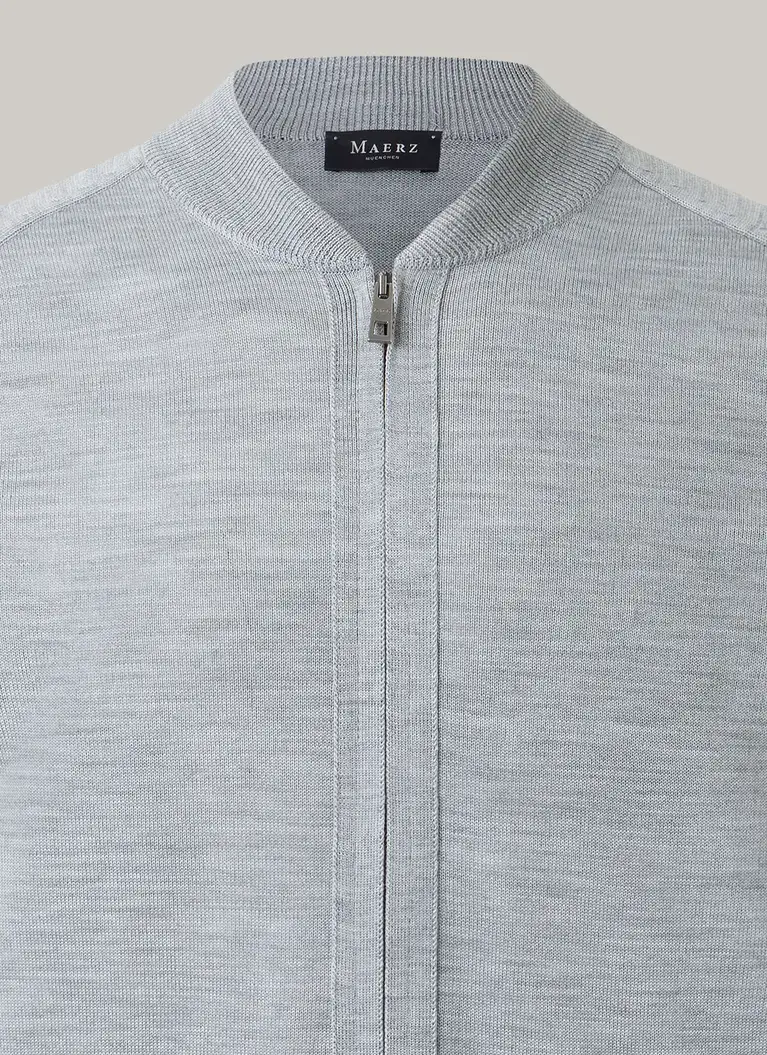 Maerz Muenchen Strickblouson100% MerinowolleArt. Nr. 585600-519 Kostenlose Rückgabe