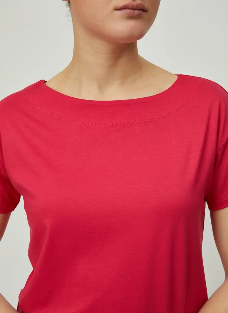 Maerz Muenchen RundhalsshirtBaumwoll-Modal-MischungArt. Nr. 129000-753 Begrenzte Freigabe