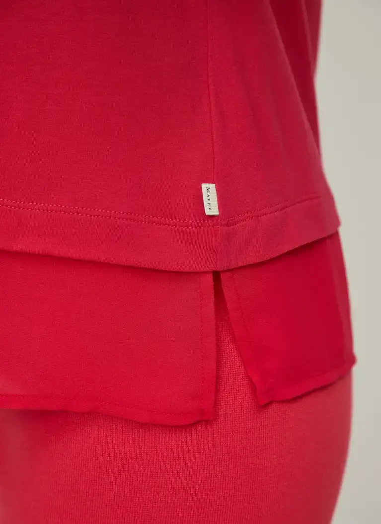 Maerz Muenchen V-ShirtBaumwoll-Modal-MischungArt. Nr. 120500-753 Discount Store für neue Produkte