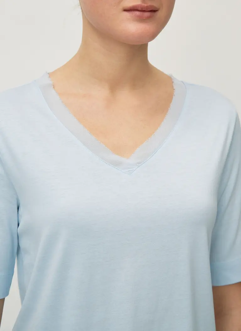 Maerz Muenchen V-ShirtBaumwoll-Modal-MischungArt. Nr. 120500-340 Nur noch ein Tag übrig