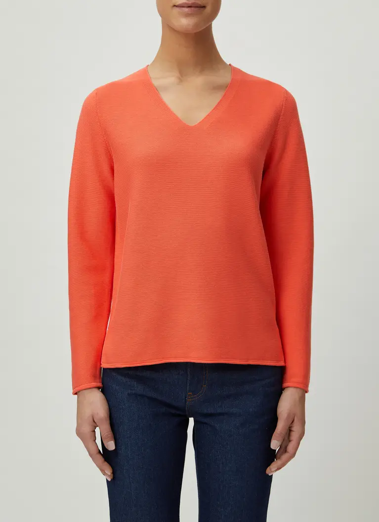 Maerz Muenchen V-Pullover100% BiobaumwolleArt. Nr. 339200-679 Auslauf