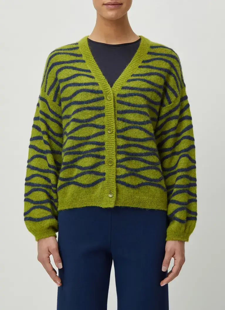 Maerz Muenchen StrickjackeAlpaka-Mohair-MixArt. Nr. 255801-282 Fabrikverkauf